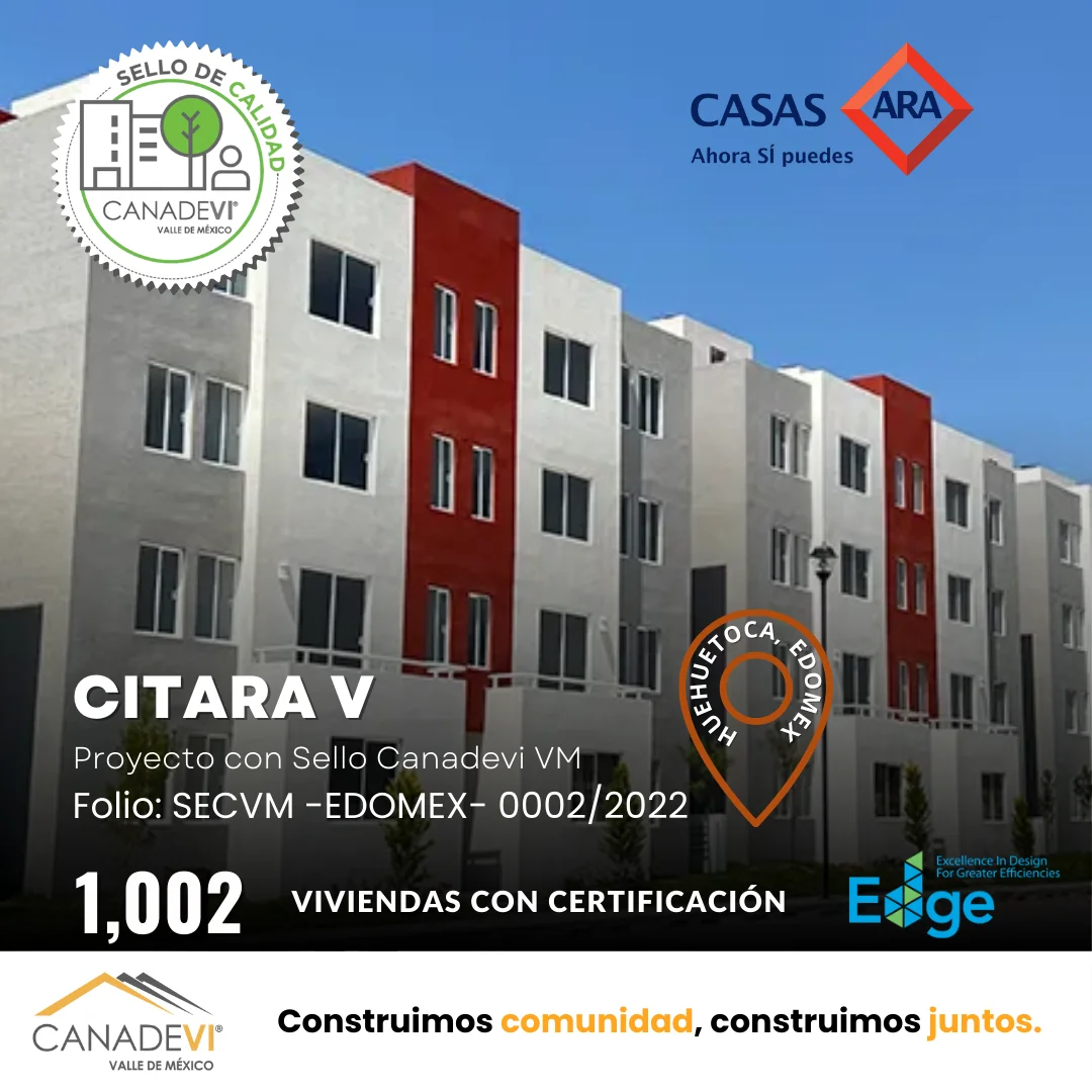 Proyecto Citara V con Sello CANADEVI VM